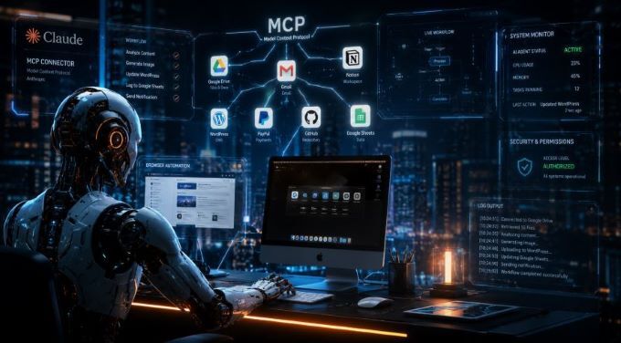 MCP 讓 AI 不再只是聊天：AI筆記 Claude 與 ChatGPT 如何開始「行動」