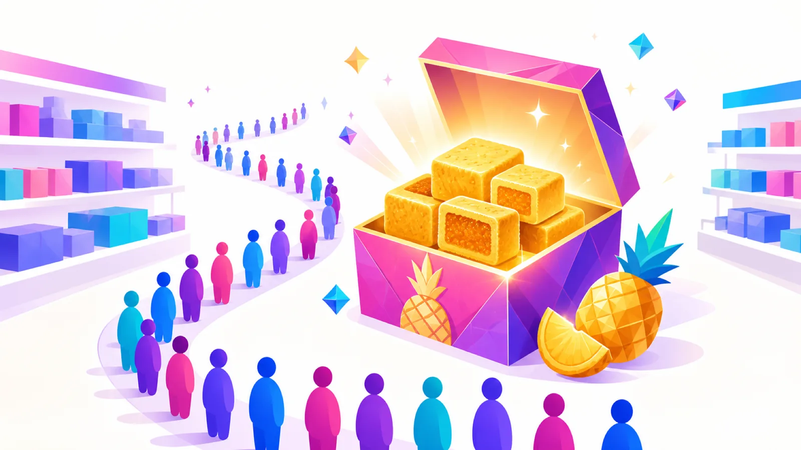 小潘鳳梨酥：AI筆記超商有貨卻人人排隊!一盒酥裡藏著什麼寶藏
